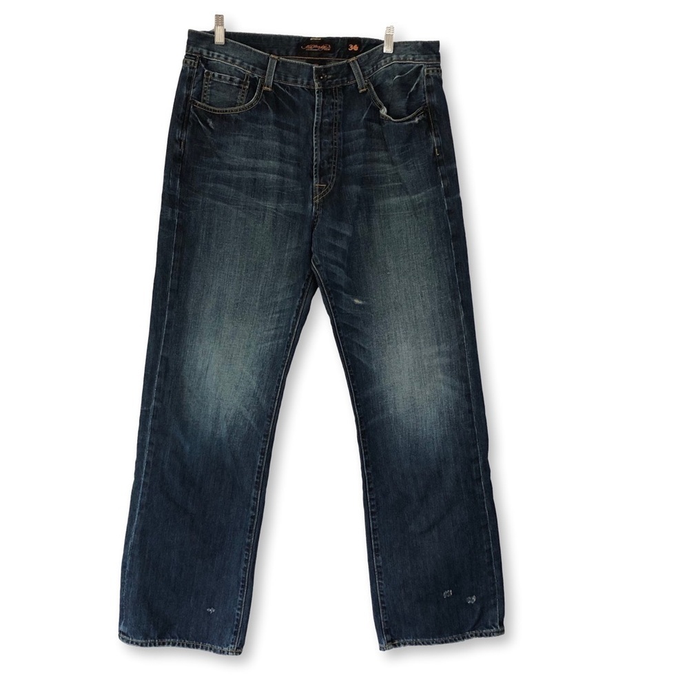 Ed Hardy Christian Audigier Mens Jeans 36x34 Denim